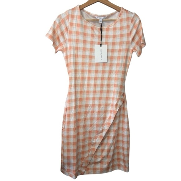 41 Hawthorn Pink Plaid Mini Dress - Picture 2 of 10